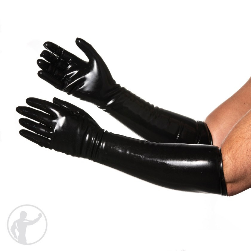 Rubber Elbow Length Gloves
