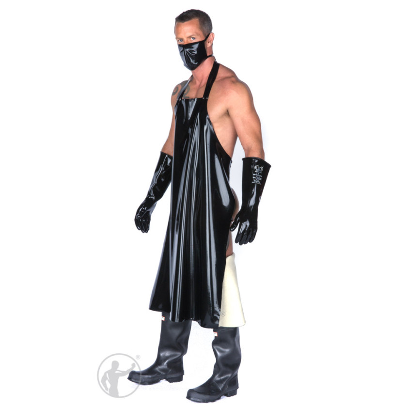 Rubber Surgical Apron & Mask