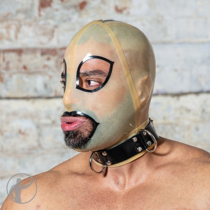 Rubber Tomcat Mask Custom Small
