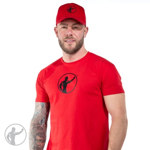 Invincible Rubber Red Baseball Cap