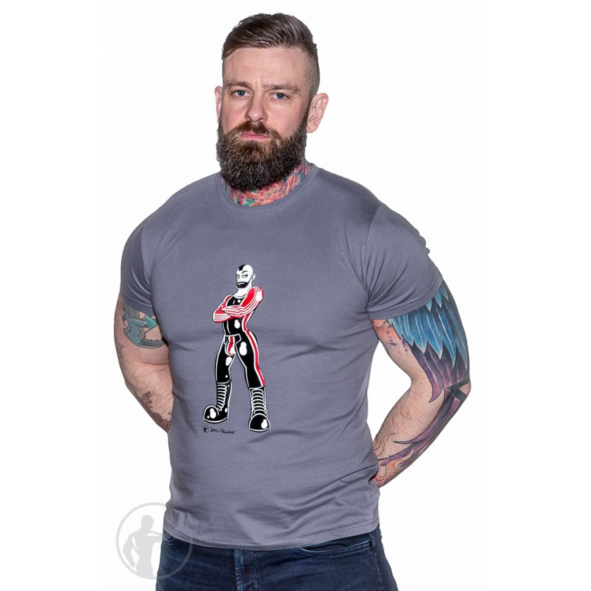 James Newland Rubber Racer Suit Printed T-shirt