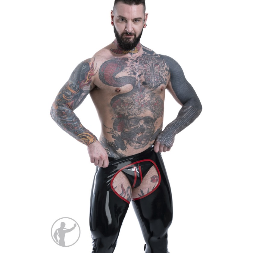 Rubber Chaps Leggings