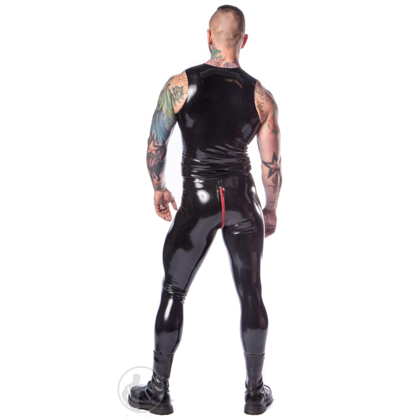 Rubber Pervert Cod Piece Leggings