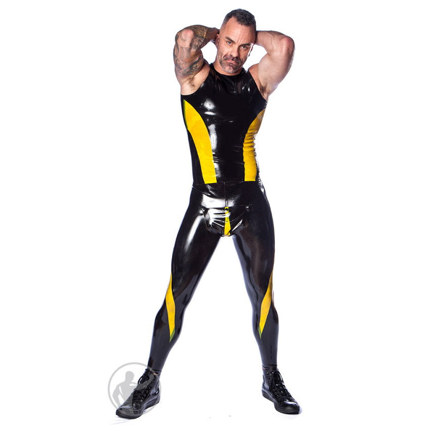 Rubber Vortex Leggings