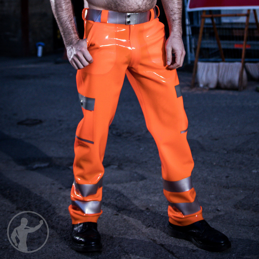 Rubber Hi Vis Cargo Pants