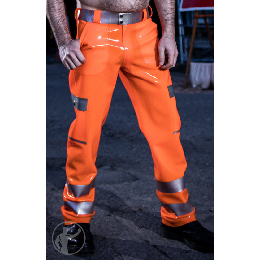 Rubber Hi Vis Cargo Pants