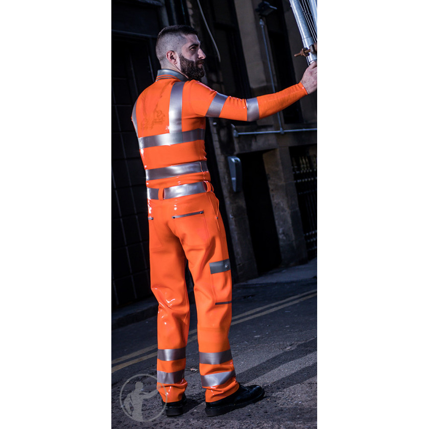 Rubber Hi Vis Cargo Pants