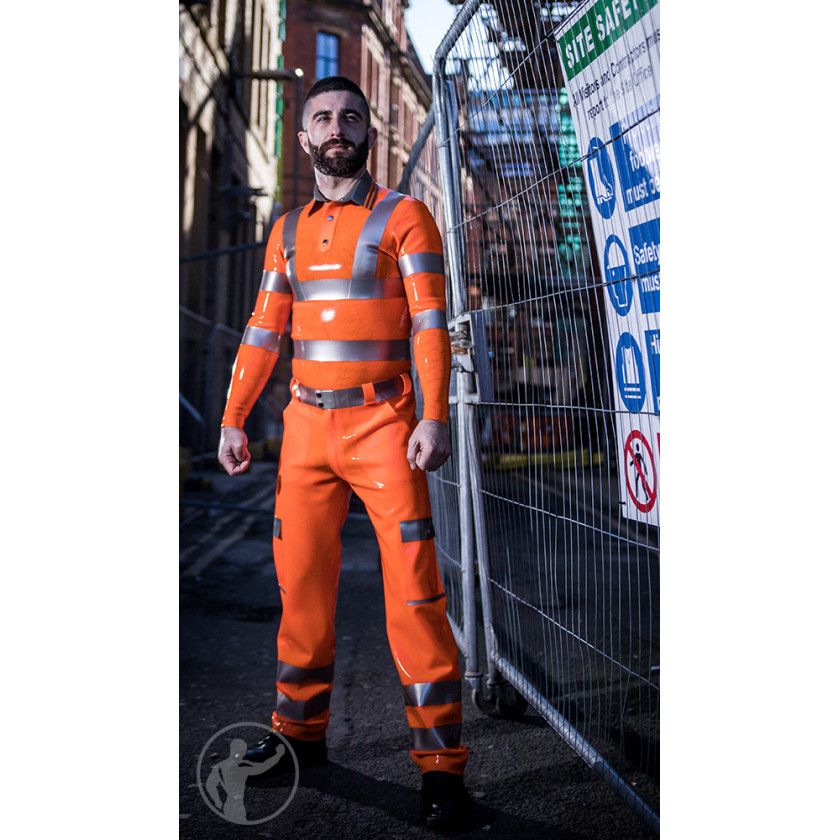 Rubber Hi Vis Cargo Pants