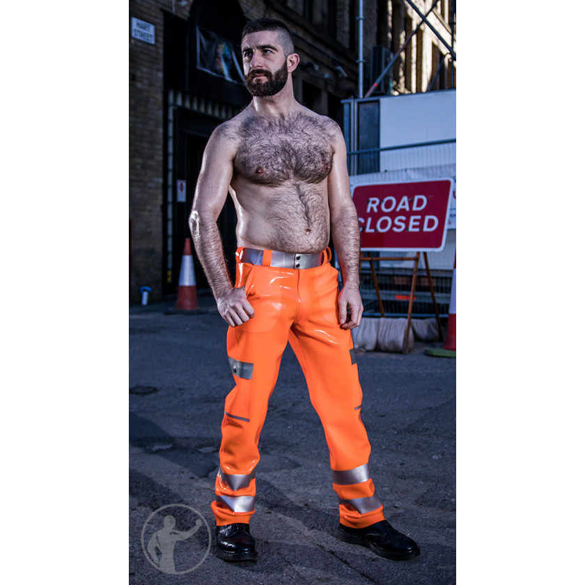 Rubber Hi Vis Cargo Pants