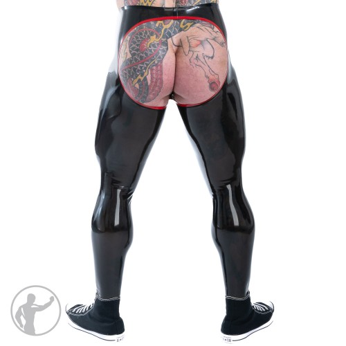 Rubber Target Leggings