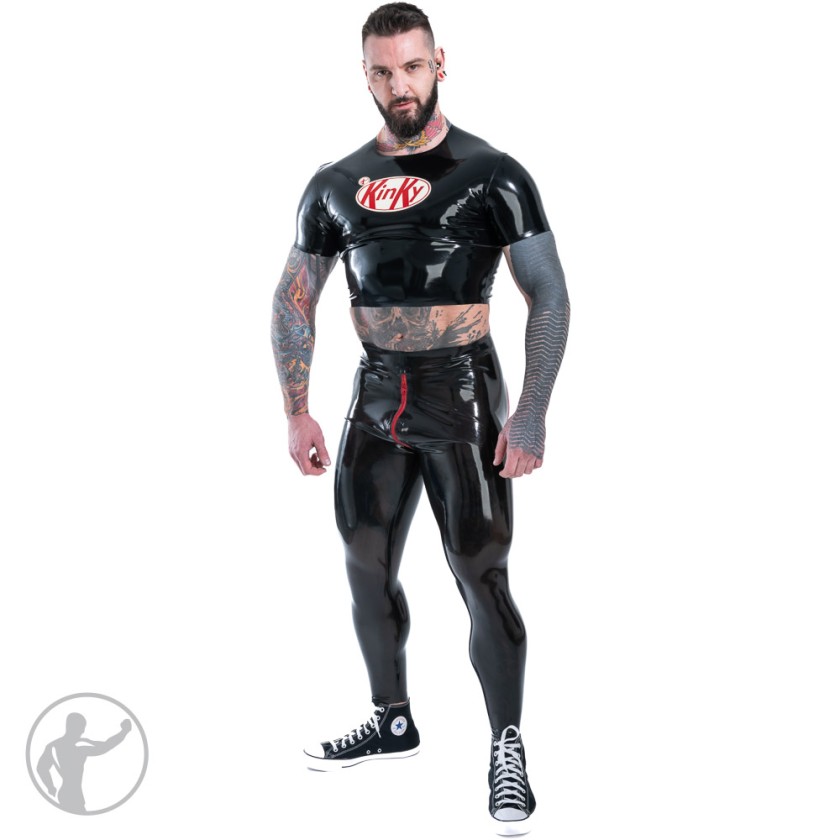 Rubber Target Leggings