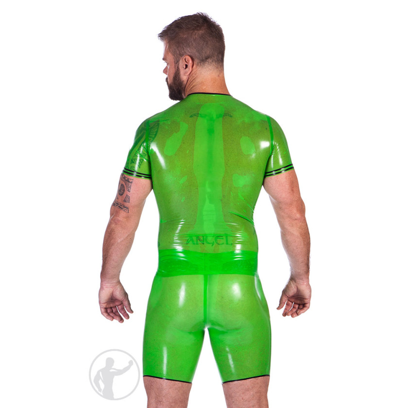 Rubber Trax Shorts Front Zip