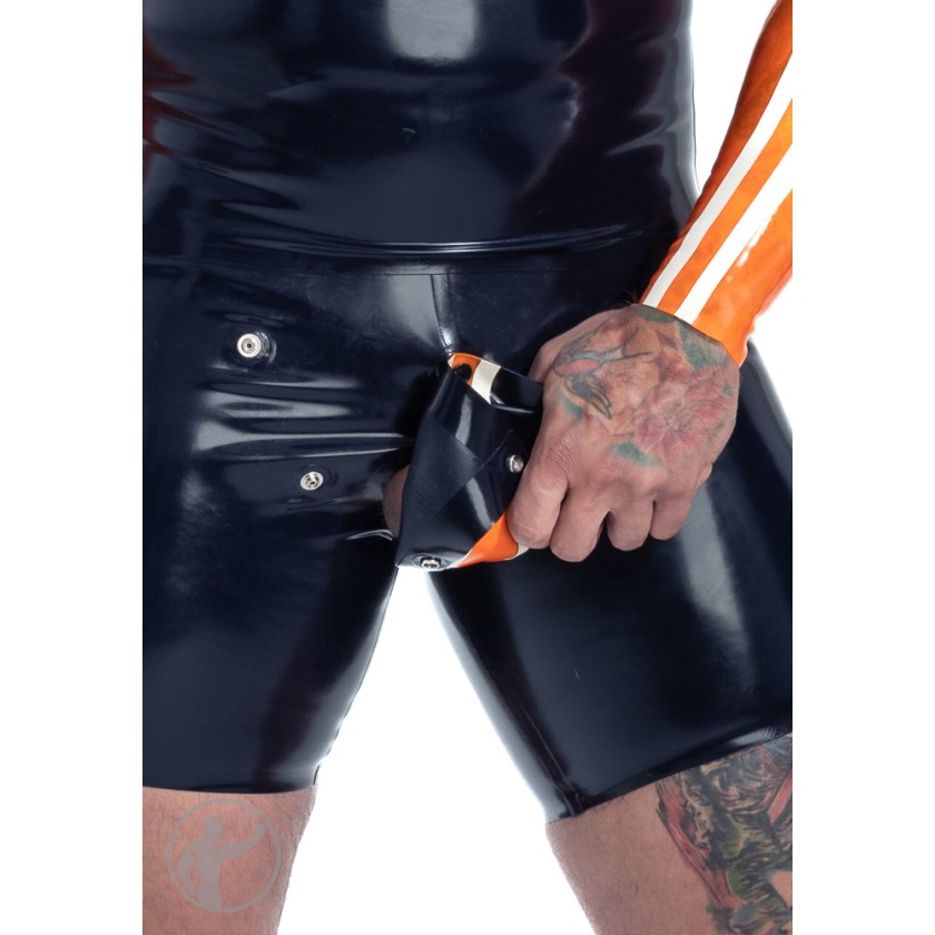 Rubber Racer Shorts Cod Piece