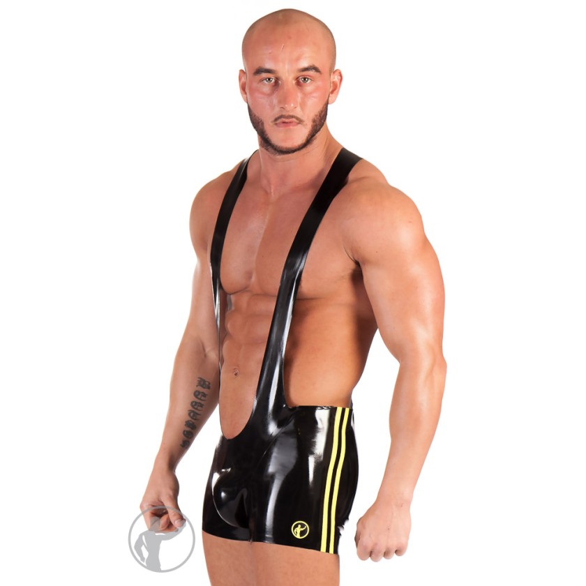 Rubber Grappler Singlet