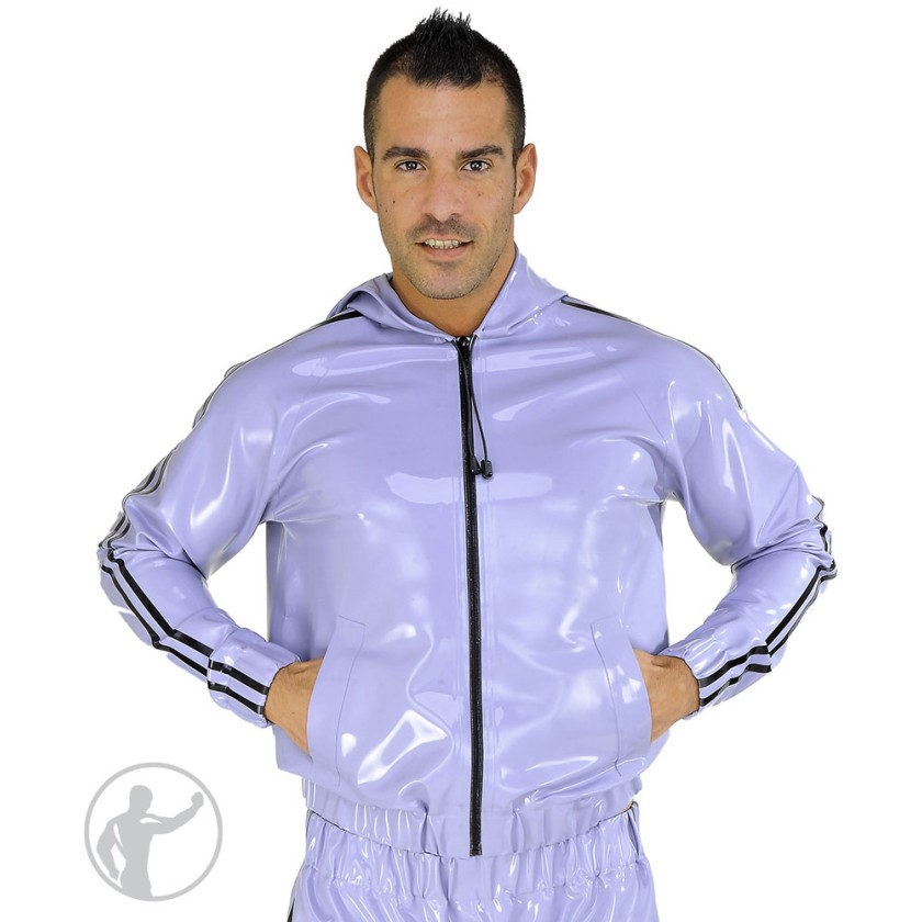 Rubber Hooded Tracksuit