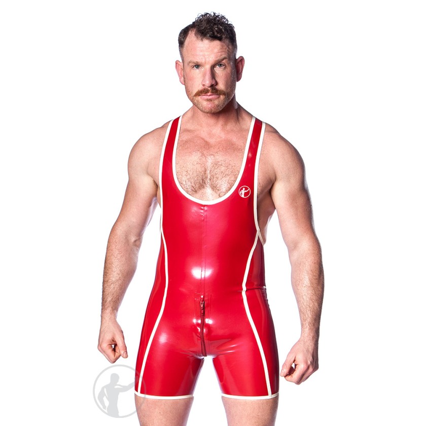 Rubber Team Trial Wrestling Singlet 