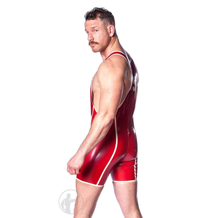 Rubber Team Trial Wrestling Singlet 