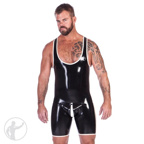 Rubber V2 Tri Suit with Rear Zip