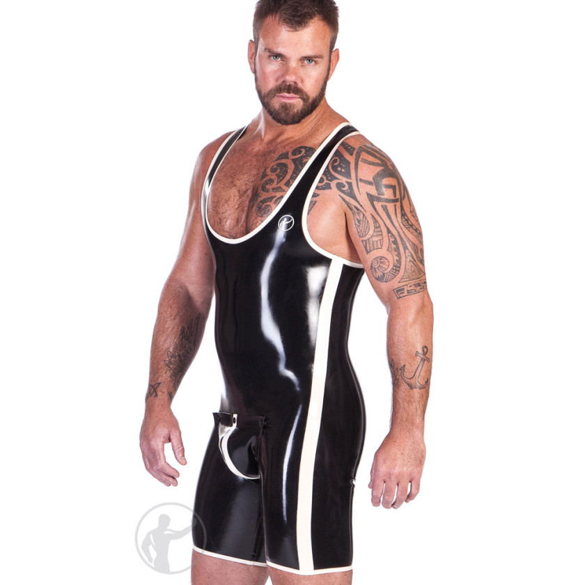 Rubber V2 Tri Suit with Rear Zip