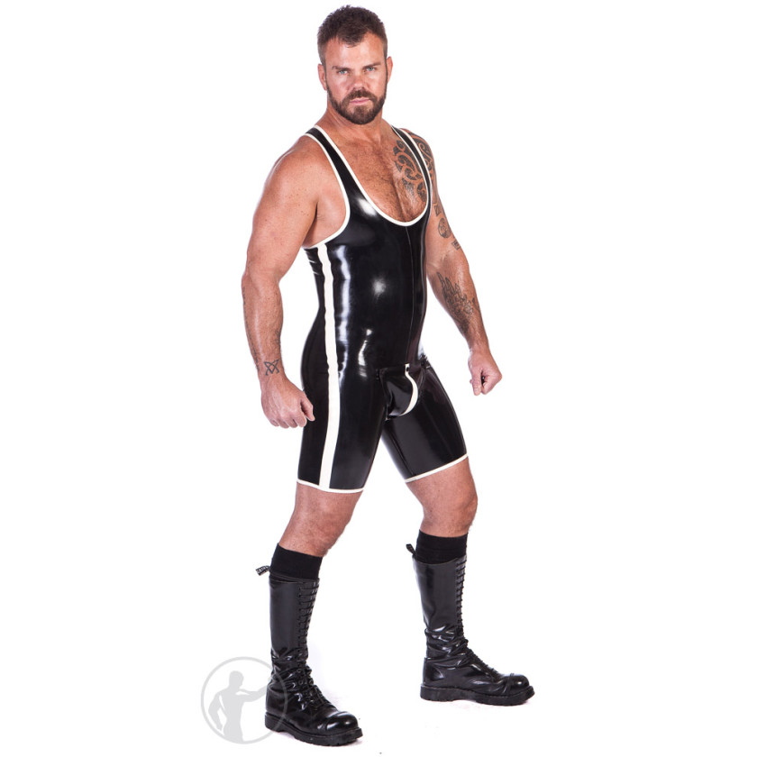 Rubber V2 Tri Suit with Rear Zip