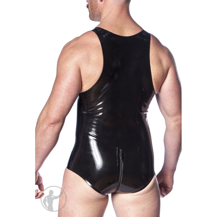 Rubber Saxon Unitard