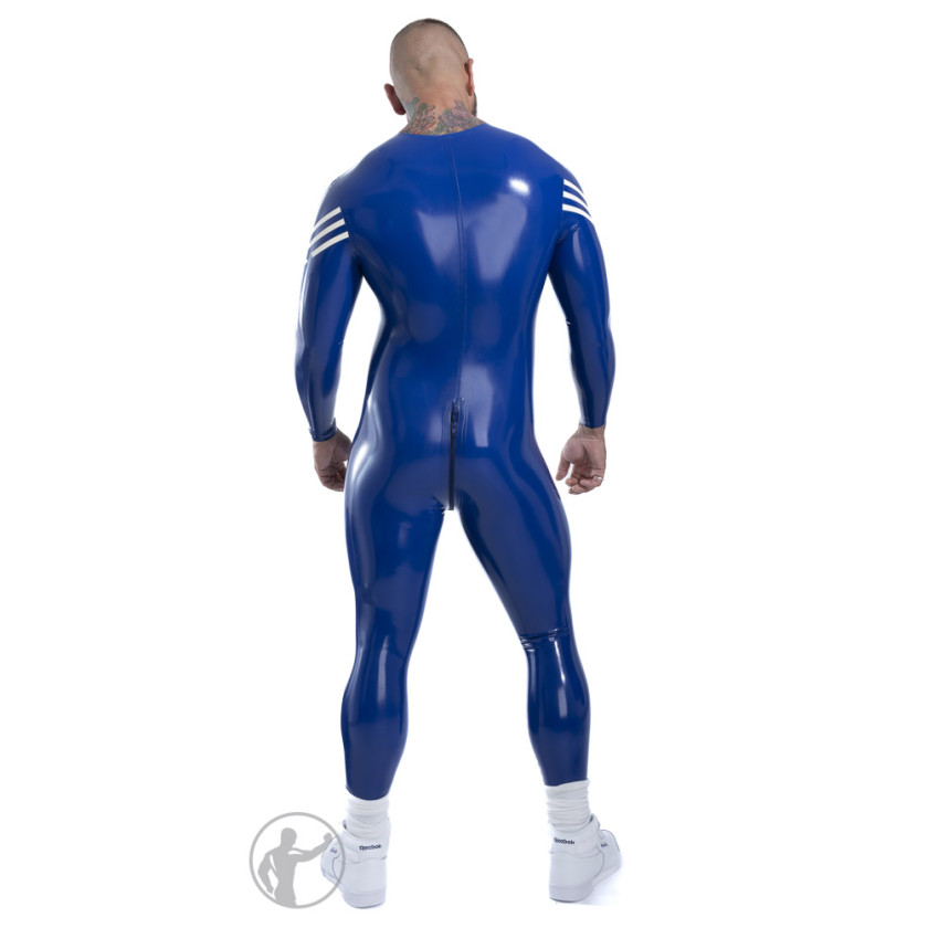 Rubber Captain America Catsuit