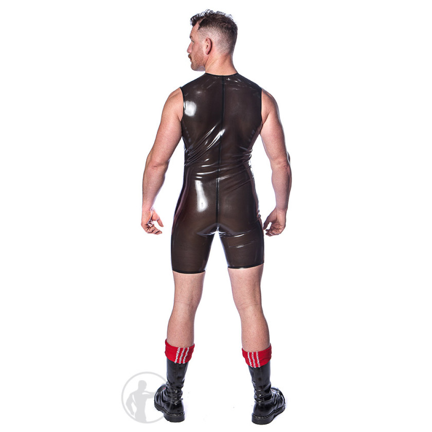Rubber Tom Suit With Cod Piece