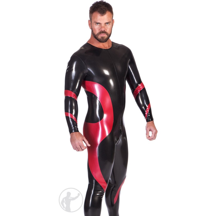 Rubber Neck Entry Vortex Catsuit