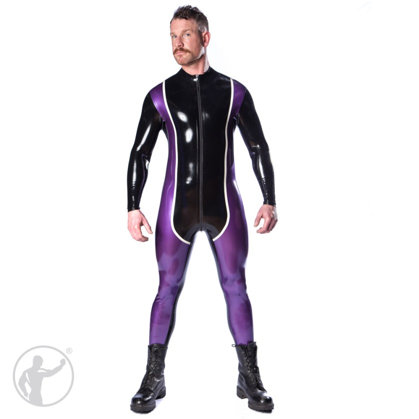 Rubber Xcelerator Catsuit Thru Zip