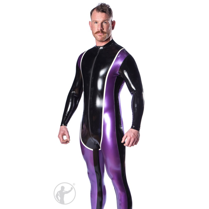 Rubber Xcelerator Catsuit Thru Zip