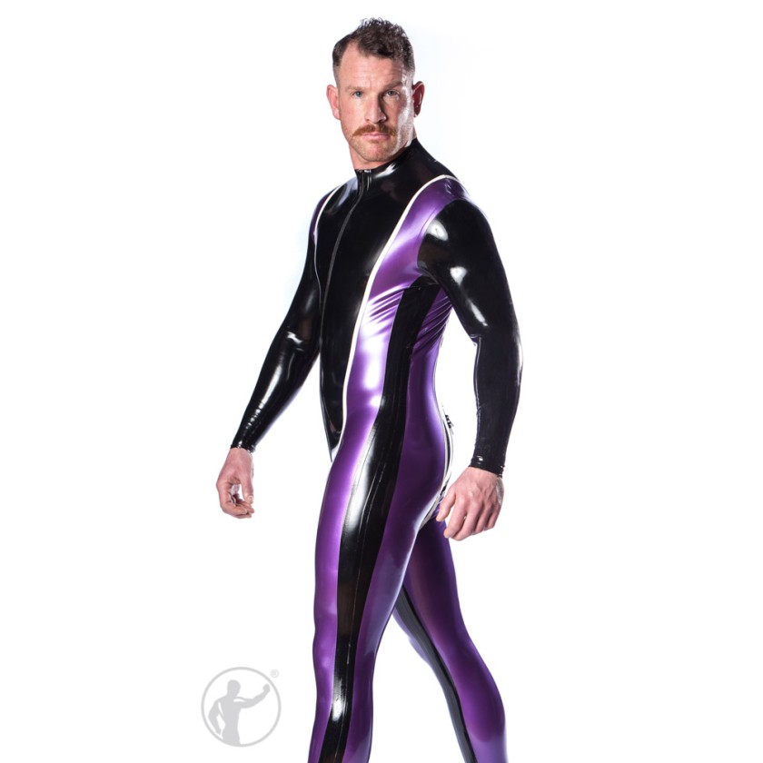 Rubber Xcelerator Catsuit Thru Zip