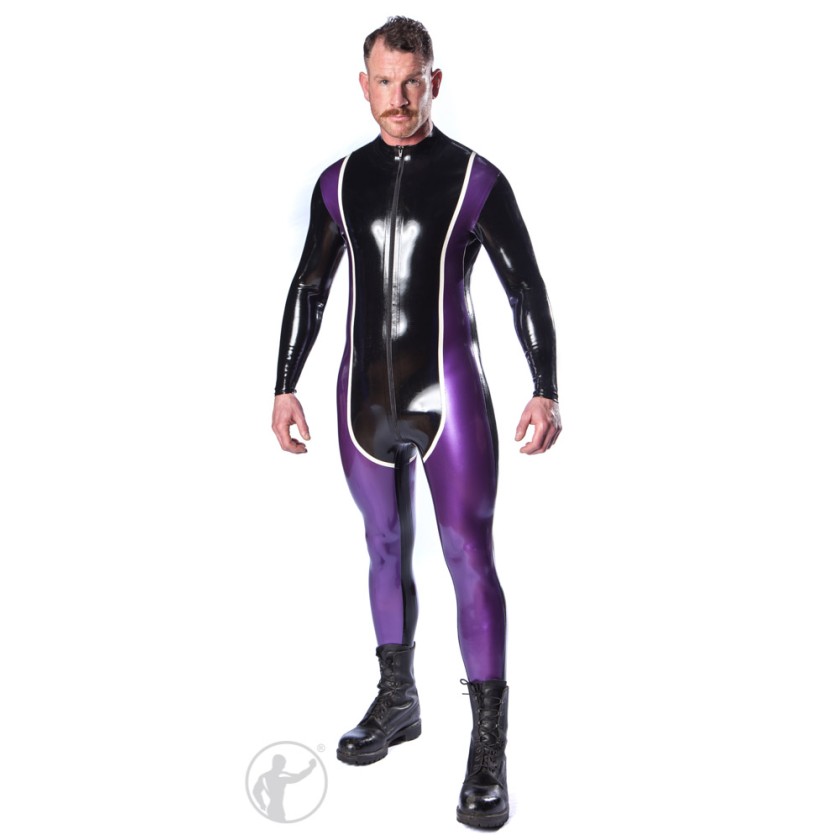 Rubber Xcelerator Catsuit Thru Zip