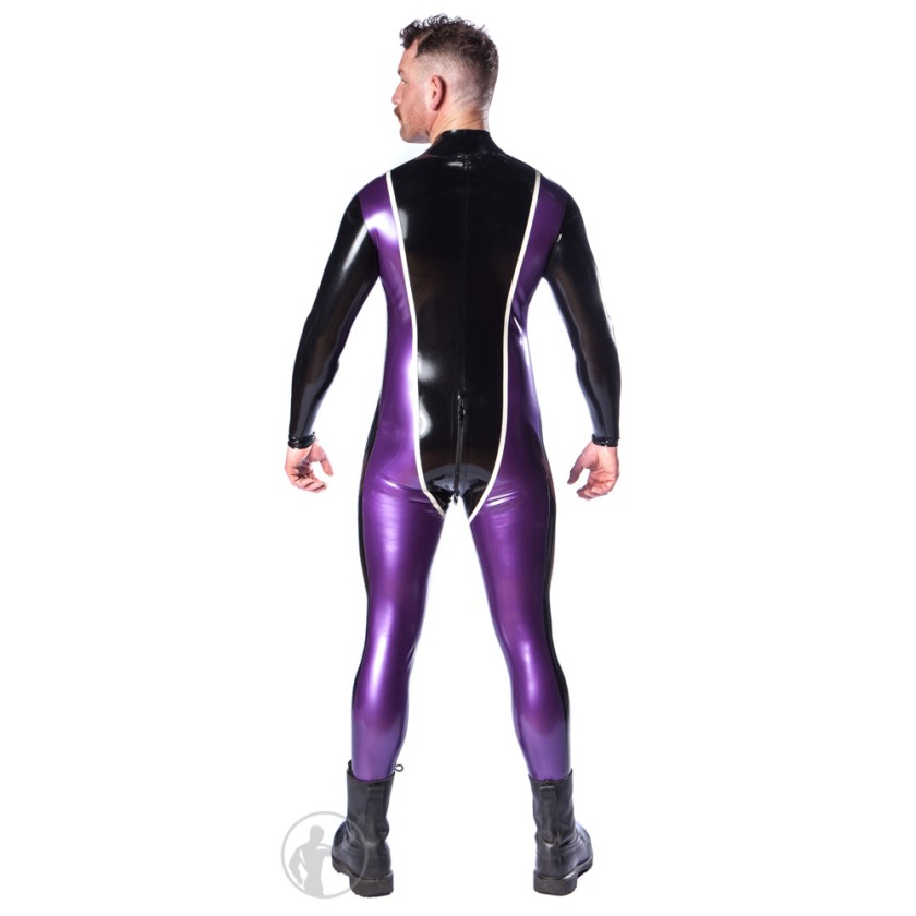 Rubber Xcelerator Catsuit Thru Zip