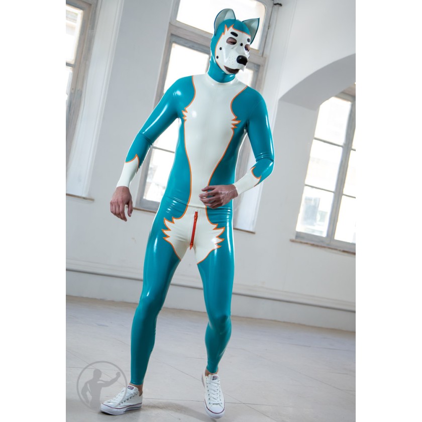 Latex K-9 Catsuit