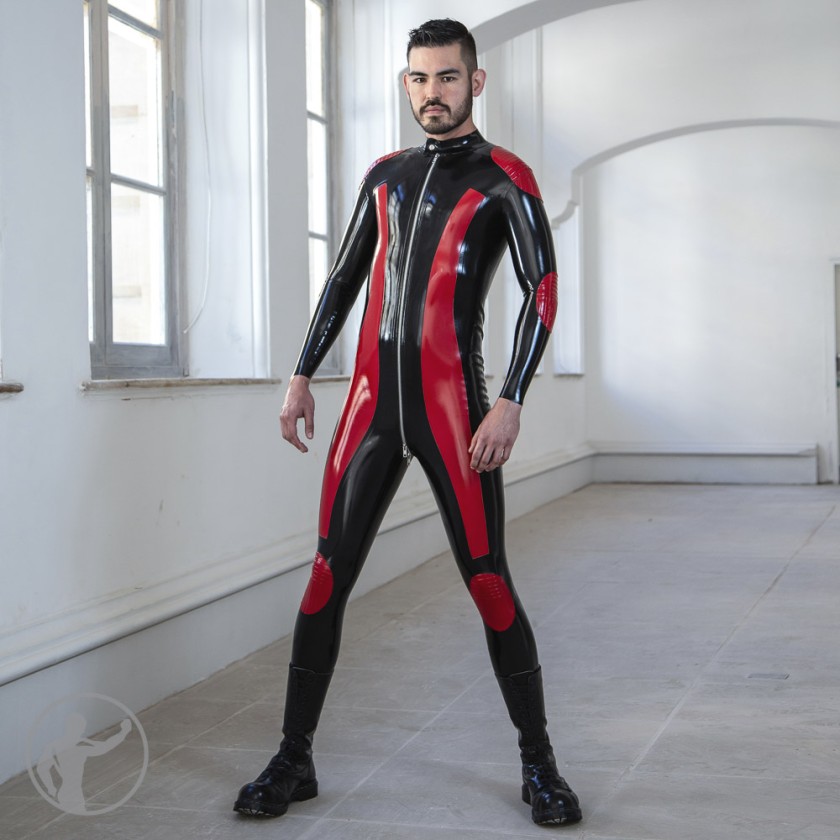 Rubber Dirty Rider Catsuit