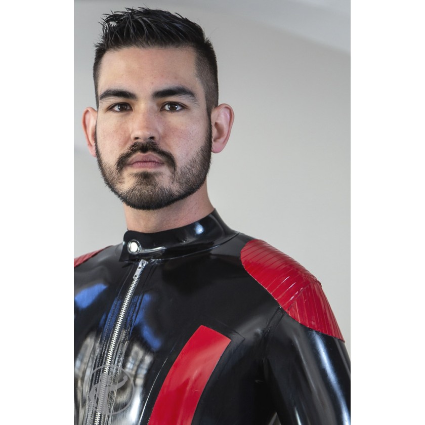 Rubber Dirty Rider Catsuit