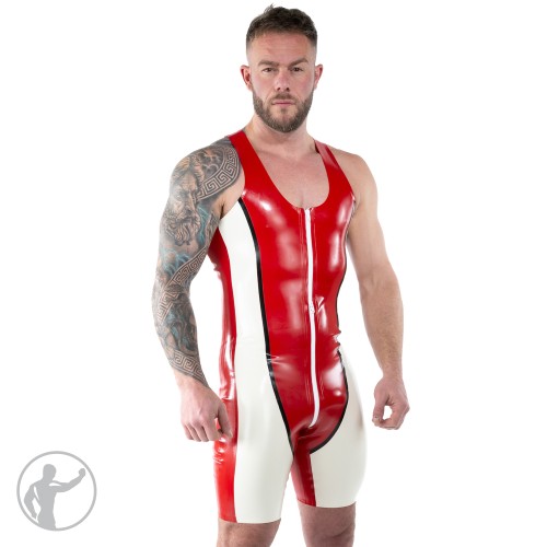 Rubber Xcelerator Tri Suit Thru Zip