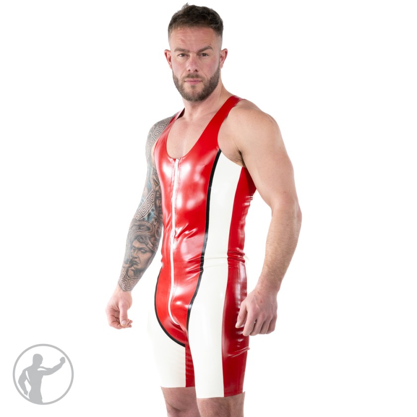 Rubber Xcelerator Tri Suit Thru Zip