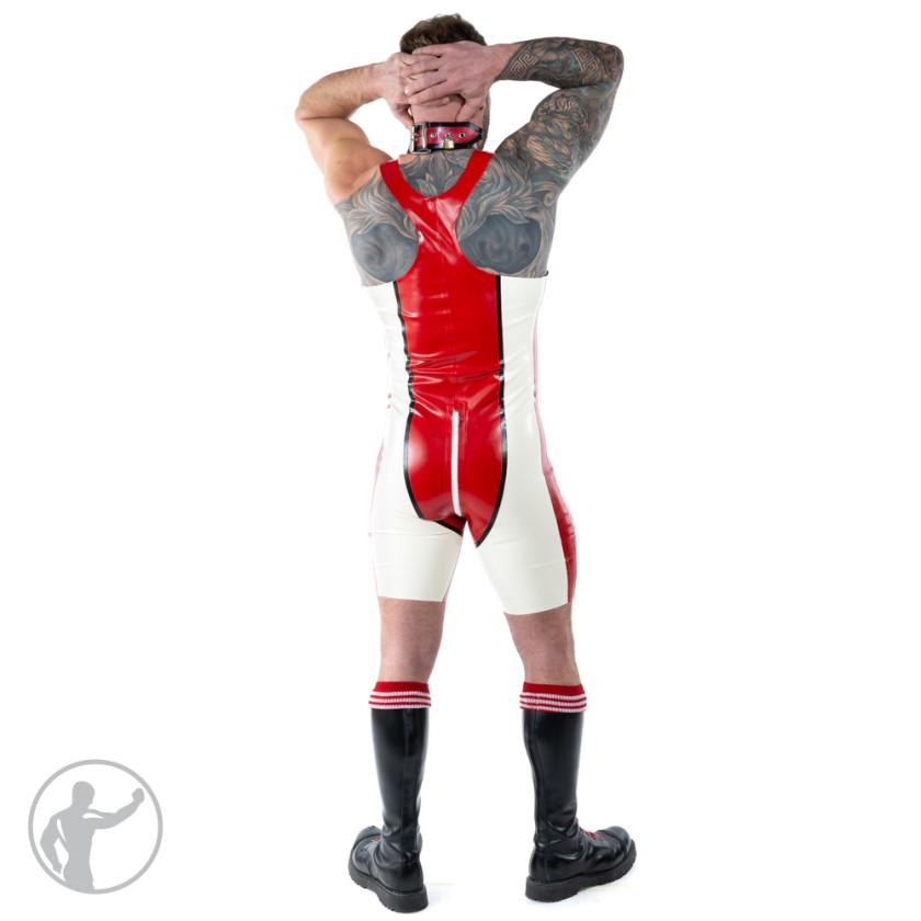 Rubber Xcelerator Tri Suit Thru Zip