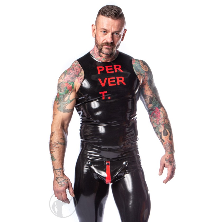 Rubber PERVERT. Top