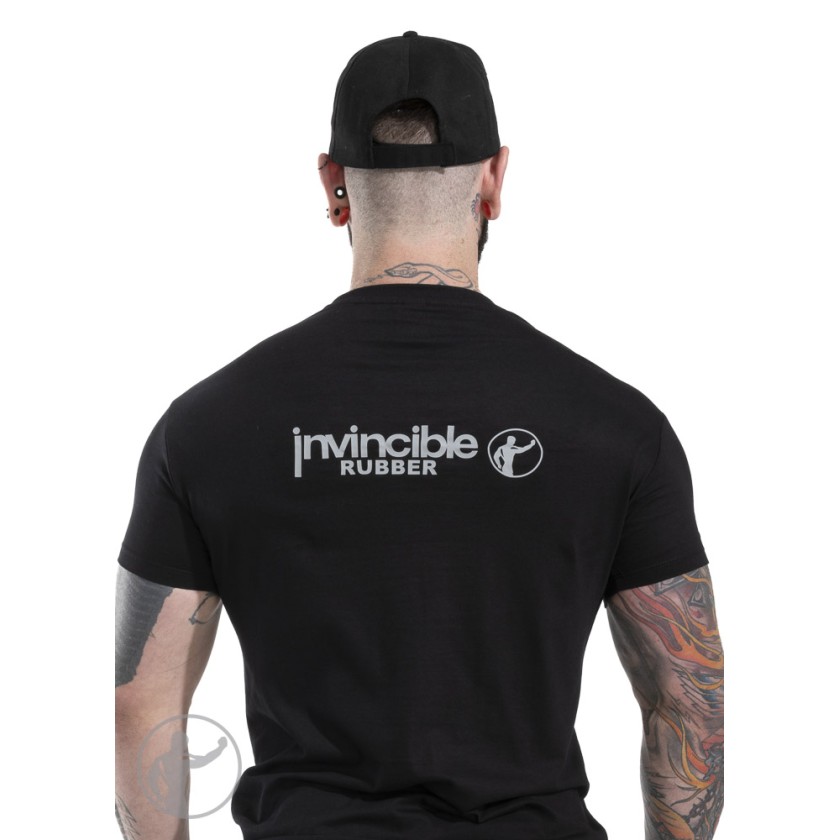 Cotton T-Shirt With Invincible Logo