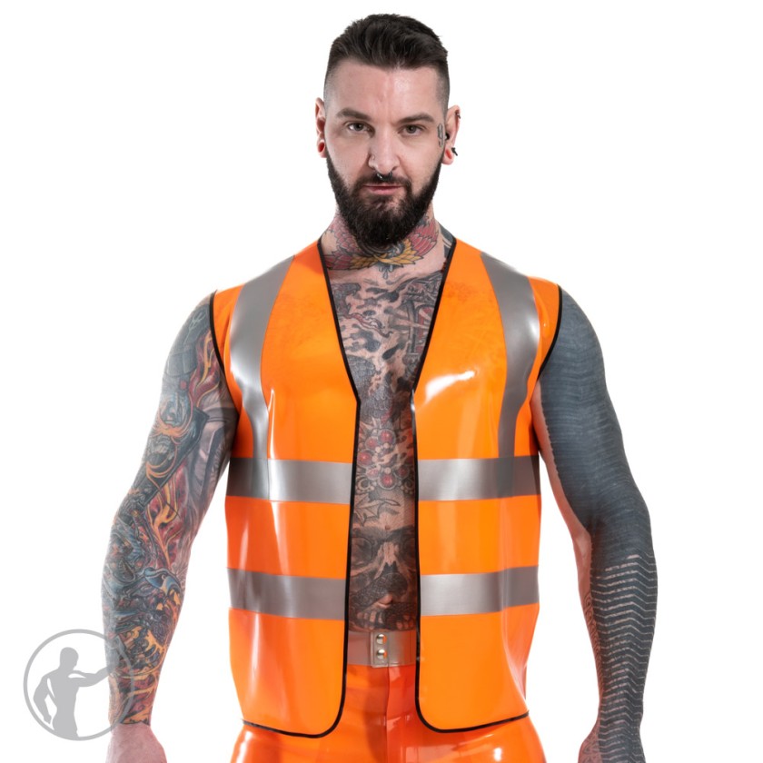 Rubber Hi Vis Vest