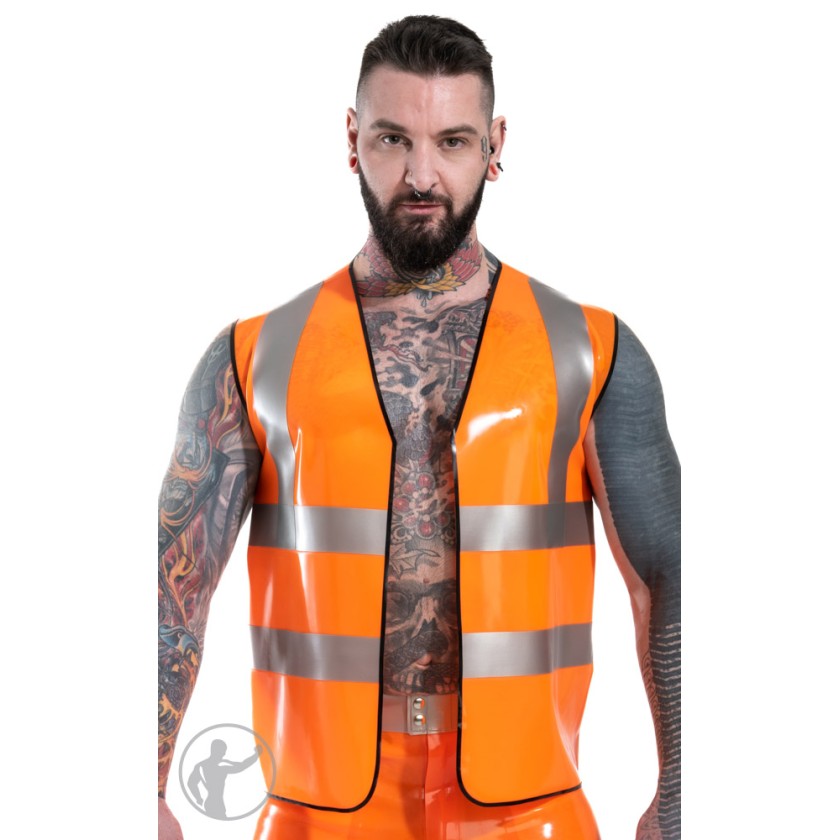 Rubber Hi Vis Vest