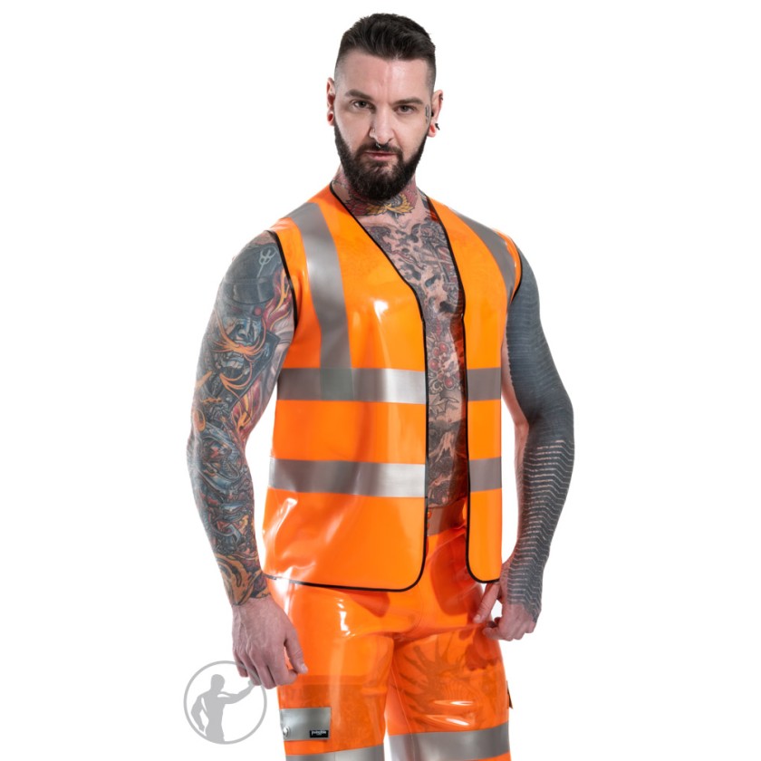 Rubber Hi Vis Vest