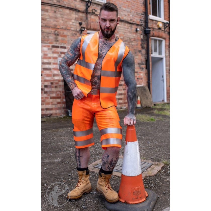 Rubber Hi Vis Vest