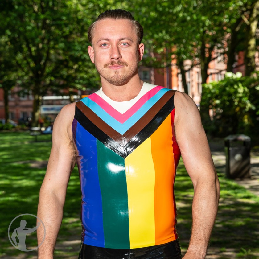 Rubber Pride Sleeveless T-shirt B