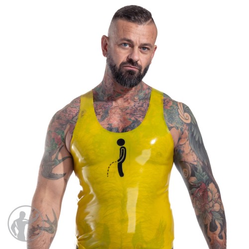 Rubber Pissing Man Tank