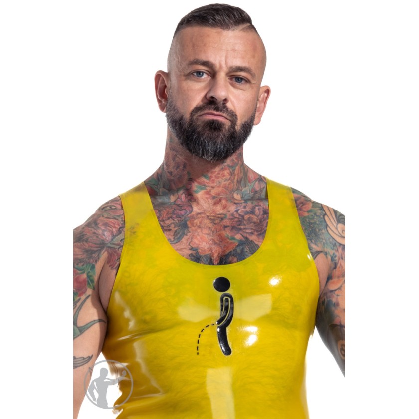 Rubber Pissing Man Tank