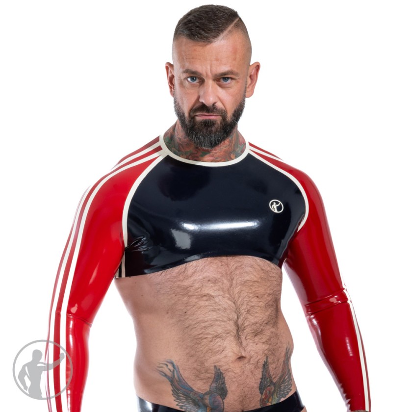 Rubber Racer Crop Top