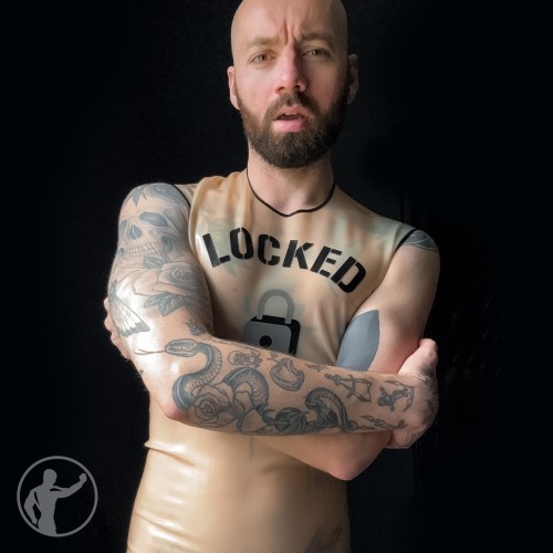 Rubber LOCKED Sleeveless T-Shirt